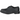 Dr Martens 1461 Mono Black sneakers i sideprofil med glat sort læderoverdel, matchende sorte snørebånd og signatur soletryk