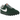 Nike Astro Grabber QS Fir Sail sneakers i vinkelret visning med grøn overdel i tekstil, hvid læder swoosh og gummisål