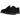 Dr Martens Ramsey Eh Suede Black sneakers i sideprofil med sort ruskindsoverdel, synlige sømme og klassisk kraftig gummisål