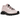 Salomon XT-Whisper Void Icy Pink Black Silver sneakers i en vinklet profil med lyserød mesh, sorte overlejringer og snørebånd