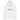 Carhartt Hooded Sweat White / Black sneakers i frontview med hætte, hvidt stof og sort brystlogo