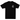 Anti Social Social Club Logo 2 Tshirt Black sneakers set i frontprofil med sort bomuldsmateriale og hvidt brystlogo