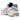 ASICS Gel-1130 White Desert Red sneakers i sideprofil med hvid mesh overdel, røde detaljer og klassiske snørebånd