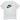 Nike Sportswear Logo T-shirt White/Black sneakers i front view med hvidt stof og sort logo grafik på brystet