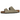 Birkenstock Arizona Soft Footbed Suede Taupe sneakers i sideprofil med blødt ruskind, to remme og metalspænder