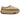 UGG Venture Daze Cozy Natural sneakers i vinkelret visning med beige ruskind og plysdetaljer samt chunky gummisål