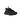Nike React Vision Black Anthracite sneakers i sideprofil med sort overdel, hvid sål og teksturerede detaljer
