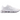 New Balance Abzorb 2000 White Silver Metallic sneakers i sideprofil med hvid mesh og sølvfarvede metaldetaljer samt snørebånd