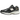 New Balance 2002R Black Sea Salt Gold Metallic sneakers i vinkelvisning med sort mesh, gyldne detaljer og gummisål