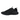 Nike React Vision Black Anthracite sneakers i sideprofil med sort overdel, mørke detaljer og svajet mellemsål