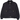 Carhartt WIP Stanton Jacket Black / Black sneakers frontprofil med fuld sort farve og krave