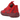 Puma LaMelo Ball MB.03 Lo TB Team Regal Red sneakers i vinkelret visning med rød overdel, snørebånd og slidstærk gummisål