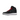 Jordan 1 Retro High Black Satin Gym Red Black sneakers i sideprofil med sort satin overdel, røde detaljer og hvid mellemsål