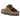 Birkenstock Boston Soft Footbed Suede Dark Tea Tonal sneakers i en klassisk profil med mørkebrunt ruskind og justerbar rem med spænde