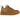 UGG Lowmel Chestnut sneakers sideprofil med lysebrun ruskindsoverdel, store snørebånd og polstret pløs