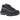 Nike Air Max 95 Logo Navy Orange sneakers i sideprofil med mørkeblå overdel, orange detaljer og synlige Air units i sålen