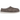 UGG Tasman Shaggy Suede Slipper Smoke Plume sneakers i en vinkel med røgfarvet ruskind, flettet kant og blødt foer