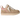 UGG Lowmel Meadow Sand Castle sneakers i et flot sideprofil med ruskindsoverdel, brede snørebånd og polstret pløs