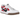Nike Gato White Gym Red Gum Dark Brown Black sneakers i sideprofil med hvid overdel, rødt swoosh og gummisål