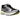 Asics Gel-Kayano 14 Black Lemon Spark sneakers i sideprofil med sort mesh overdel, gule detaljer og sølvfarvede overlejringer