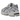 ASICS Gel-1130 Glacier Grey Pure Silver sneakers i sideprofil med grå mesh-overdel, sølvdetaljer og hvide snørebånd