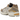 ASICS Gel-1130 Pale Oak Clay Grey sneakers i sideprofil med lysebeige mesh overdel, sølvdetaljer og grå gummisål