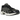 Asics Gel-1130 Irvine Black sneakers i sideprofil med sort mesh og sølvfarvede detaljer på en hvid mellemsål