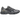 ASICS Gel-NYC Obsidian Grey sneakers i sideprofil med mørkegrå mesh- og ruskindsoverdel samt mønstret gummisål