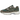 Asics Gel-NYC Grove Olive Canvas sneakers i sideprofil med olivengrøn canvas overdel, snørebånd og synkelementer på sålen