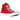 Converse Chuck Taylor All Star Hi Red sneakers i sideprofil med rød kanvas overdel, hvid sål og klassisk ankelmærke