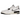 Jordan Legacy 312 Low White Black Elephant Swoosh sneakers i sideprofil med hvid overdel, sort swoosh og elefantsprint detaljer