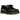 Dr. Martens Adrian Loafer Black sneakers i sort glat læder med frynser og klassisk sideprofil samt synlige gule syninger på sålen