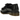 Dr. Martens Adrian Loafer Black sneakers i en klassisk vinkel med sort glat laeder, karakteristisk tassel og gul vaarstikning