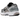 Nike Zoom Vomero 5 Metallic Silver College Grey sneakers i sideprofil med sølvfarvet mesh, grå overlejringer og hvid sål
