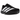 Adidas Adizero Evo SL Black White sneakers i vinklet profil med sort overdel, hvide detaljer og klassiske snørebånd