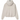 Fear of God Essentials Classic Fleece Hoodie Heather Stone sneakers frontalt view med hætte og brystlogo i gråbrun blød fleece.