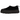 UGG Tasman Weather Hybrid Slipper Black sneakers i vinkelret visning med sort ruskind overdel og karakteristisk flettet kant