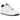 Nike Air Force 1 Low '07 White Anthracite Mini Swoosh sneakers i sideprofil med hvid overdel i læder og sort swoosh