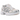 ASICS Gel-1130 Blush Pure Silver sneakers vist i en stilfuld sideprofil med lyserød mesh, sølvdetaljer og hvid sål
