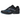 Saucony ProGrid Omni 9 Glowaconstrictor Black sneakers i vinkelret visning med sort overdel, snørebånd og slidstærk gummisål
