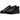 Nike Air Force 1 Low World Tour Black sneakers i sideprofil med sort læderoverdel og hvid mellemsål