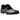 Nike Air Rift LTR Metallic Silver sneakers i en vinkel med skinnende sølvfarvet overdel, delt tå og velcrostropper