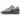 Nike Air Max 90 Premium Light Smoke Grey Volt sneakers i sideprofil med grå overdel, hvid mellemsål og neongule detaljer ved Air enheden