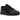 New Balance 480 Black sneakers i vinklet profil med sort læderoverdel, hvide detaljer, snørebånd og klassisk side-logo