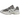 ASICS Gel-NYC Steeple Grey Cream sneakers i sideprofil med grå og cremehvid mesh overdel samt klassiske snørebånd