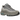 Nike Air Max 95 Retro Logo Grey Aqua sneakers i sideprofil med grå overdel, turkise detaljer, snørebånd og synlige Air-enheder i sålen