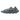Adidas Men's Yeezy 450 'Stone Marine' sneakers i et vinklet udsnit med lysegrå overdel og særegen rillet sål