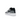 Nike Air Force 1 Flyknit 2 Black Pure Platinum sneakers i sideprofil med sort flettet overdel, hvid sål og klassisk swoosh-logo