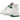 New Balance 550 White Classic Green sneakers i sideprofil med hvid overdel i læder, grønne detaljer og klassisk sål