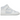 Nike Dunk High 'White Pure Platinum' sneakers i sideprofil med hvid læderoverdel, grå overlays og klassisk snøring